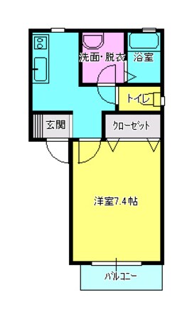 フェアリーの物件間取画像